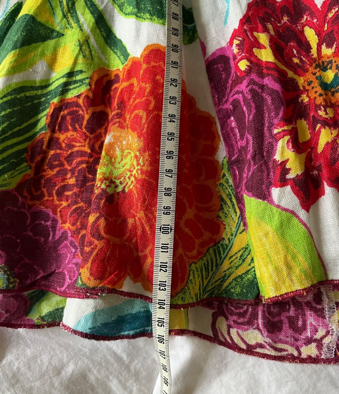 Vestiti: Vestito lino multicolor vintage – Usato da Breganzona venduto da mas_tv72 9