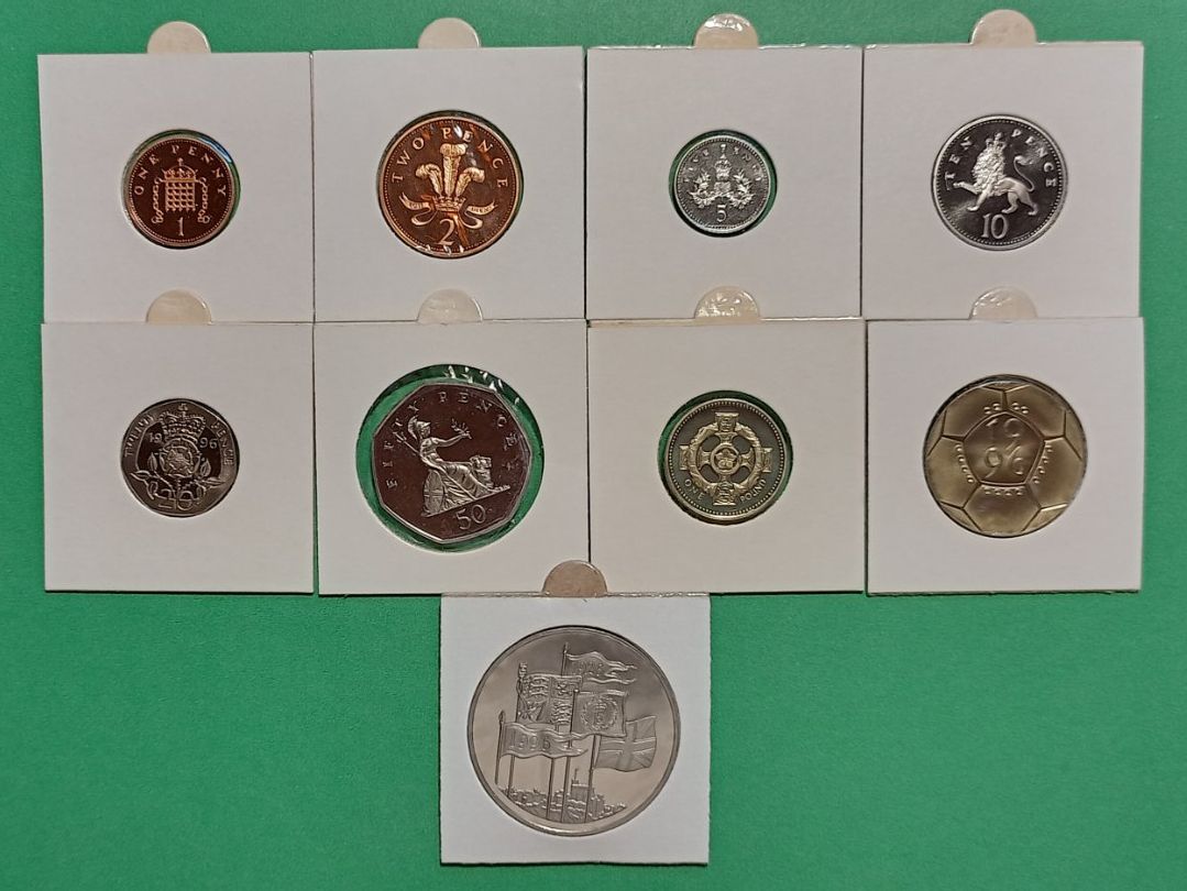 Tutti le monete: Münzen United Kingdom proof – Nuovo (secondo la descrizione) da Brugg AG venduto da Flohzi 1