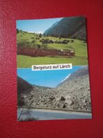 AK Wallis Bergsturz auf Lärch Bahn Mattertal