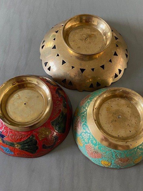 Alle Dekorationen: 3 orientalische Vintage Messingschalen – Gebraucht aus Wiesendangen von EnricaL 9