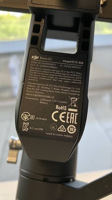 Altri Accessori: DJI Ronin-SC Gimbal – Usato da Steinhausen venduto da rob_6w8s 2