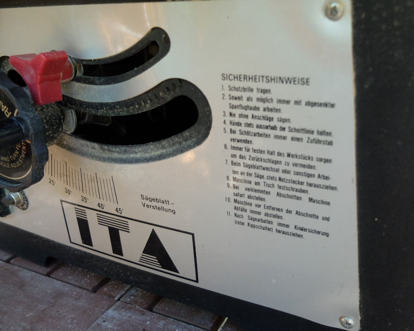 Seghe: Kreissäge ITA – Usato da Hagendorn venduto da Versaboss 2