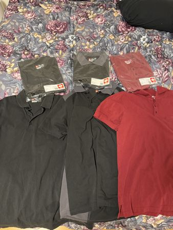 6 Strauss Poloshirts XXL – 3× originalverpackt
