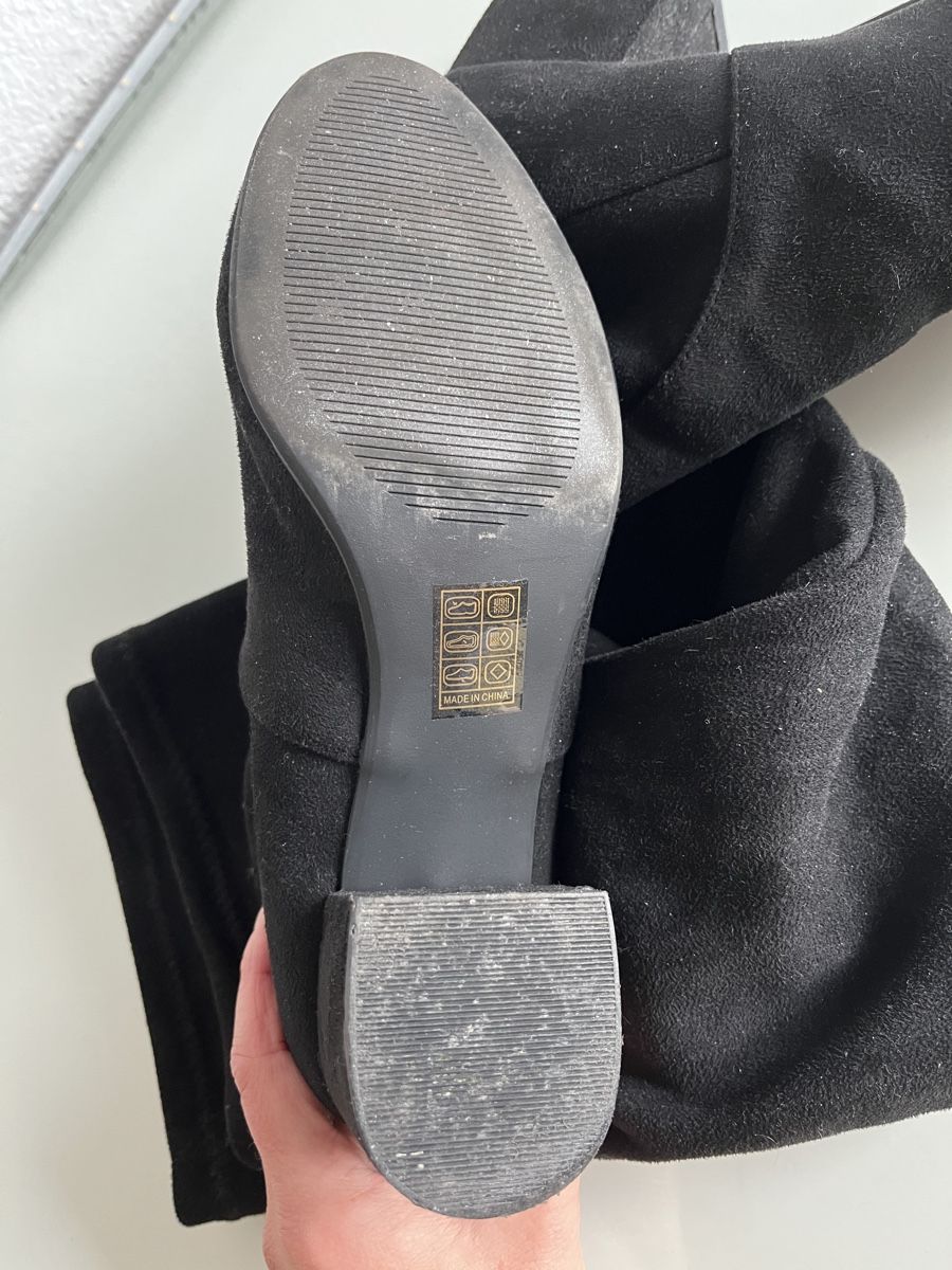 Steve Madden Scarpe da donna: STEVE MADDEN Overknee Stiefel schwarz Gr 37 – Nuovo (secondo la descrizione) da Zürich venduto da nina__viva 3