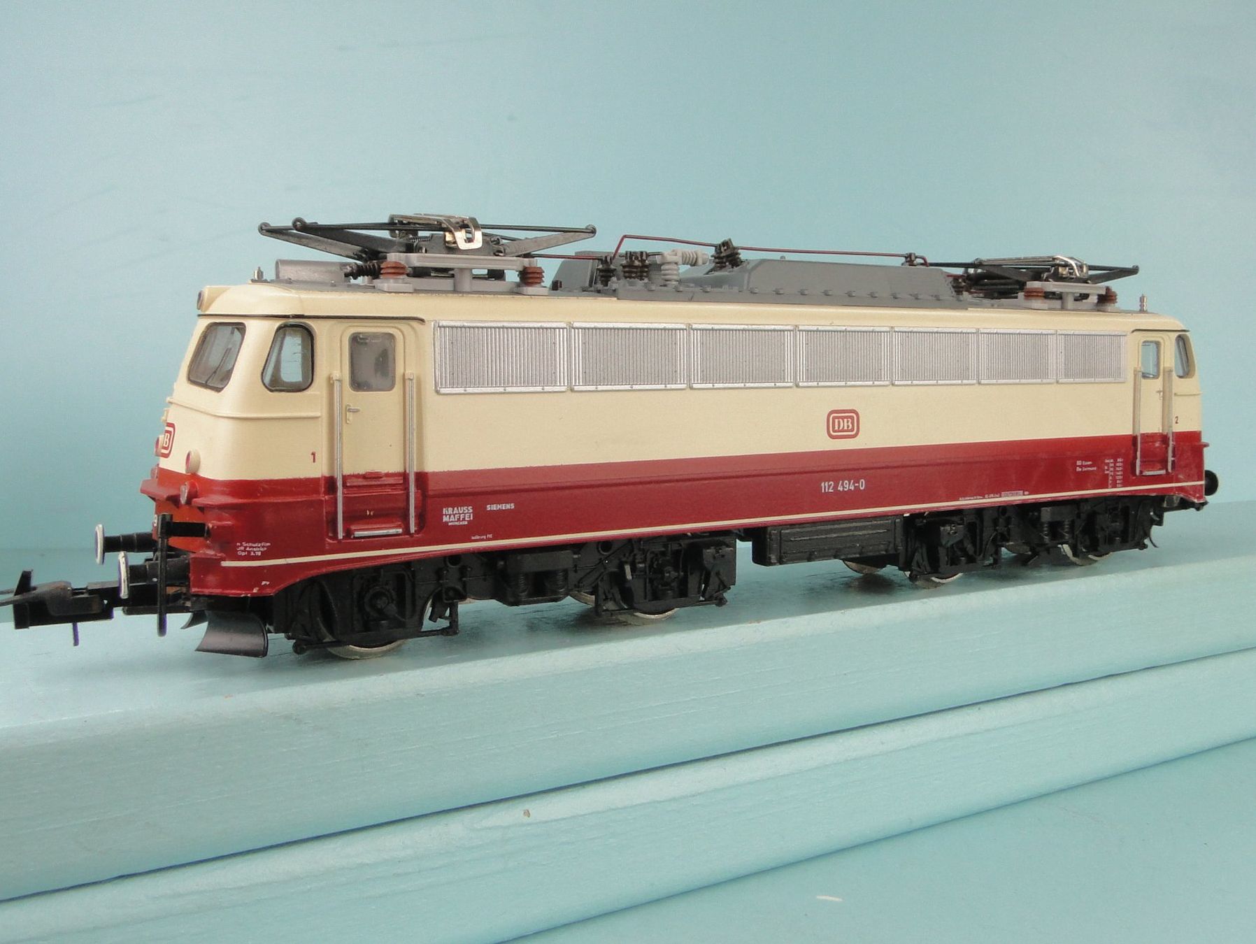 Trix Modellini di ferrovie: Trix 52 2445 00 H0 DC E-Lok BR 112 – Usato da Bülach venduto da cann11 2