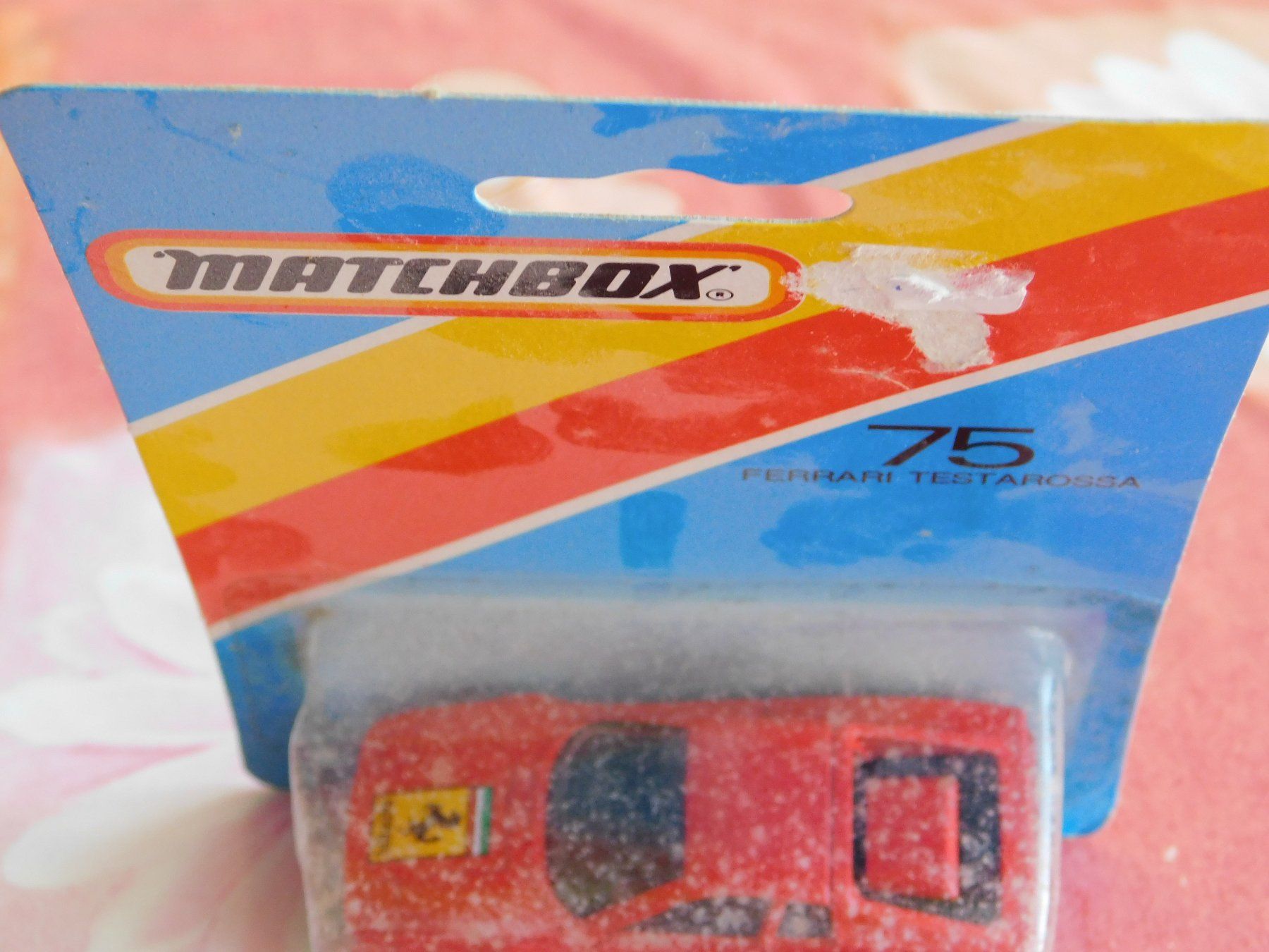 Matchbox Modellini d'auto: Matchbox Ferrari Testarossa OVP – Nuovo e nell'imballaggio originale da Strengelbach venduto da Wedi73 4