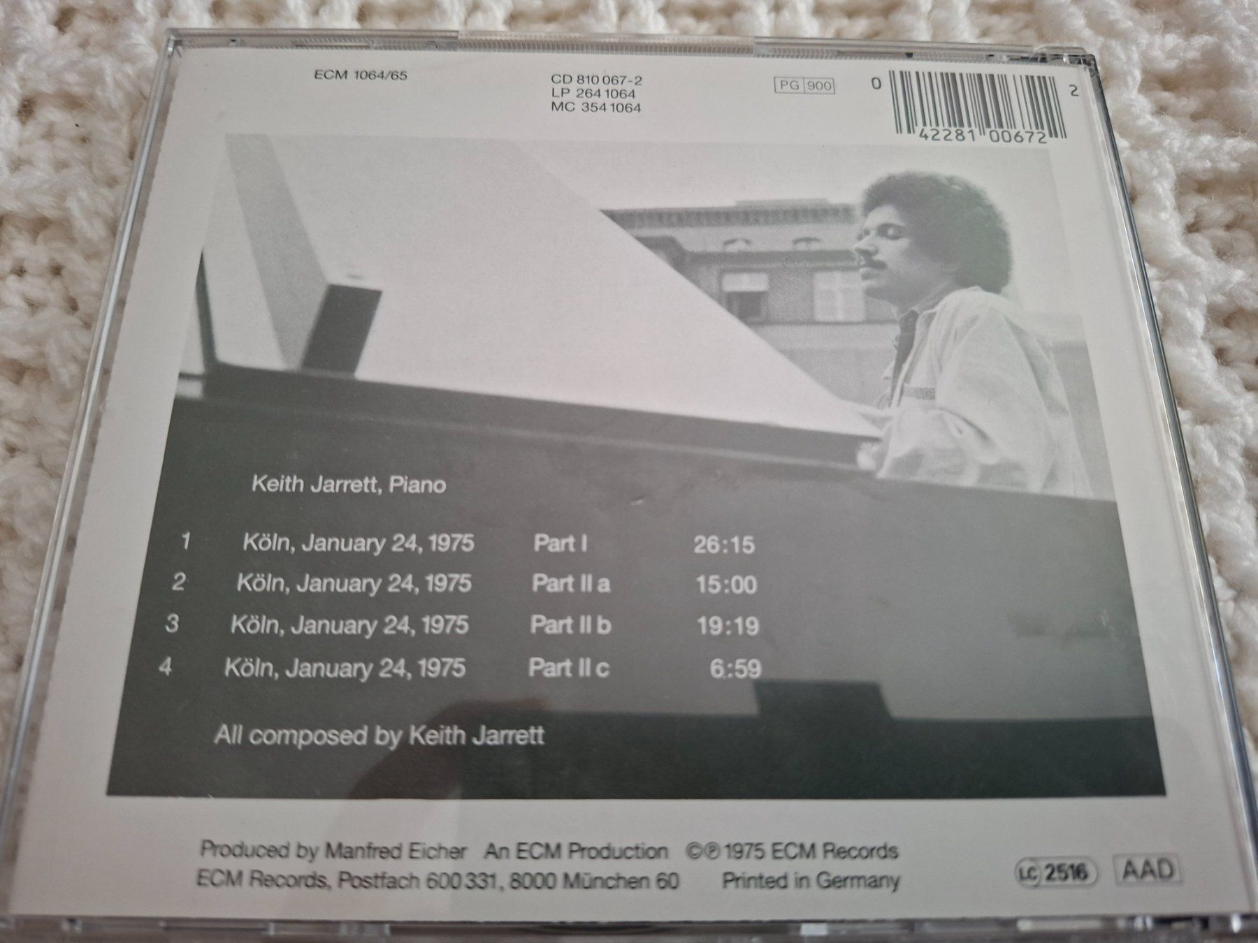 CD: Keith Jarrett CD, The Köln Concert – Usato da Merenschwand venduto da lea61 1