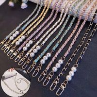 sangle en cuir pour téléphone portable, perle initiée unique