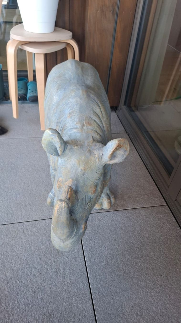 Figuren: Rhino als DEKO – Gebraucht aus Sempach von johfurrer 1