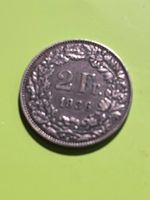 2 Fr Silber 1936 (Auflage nur 250'000)