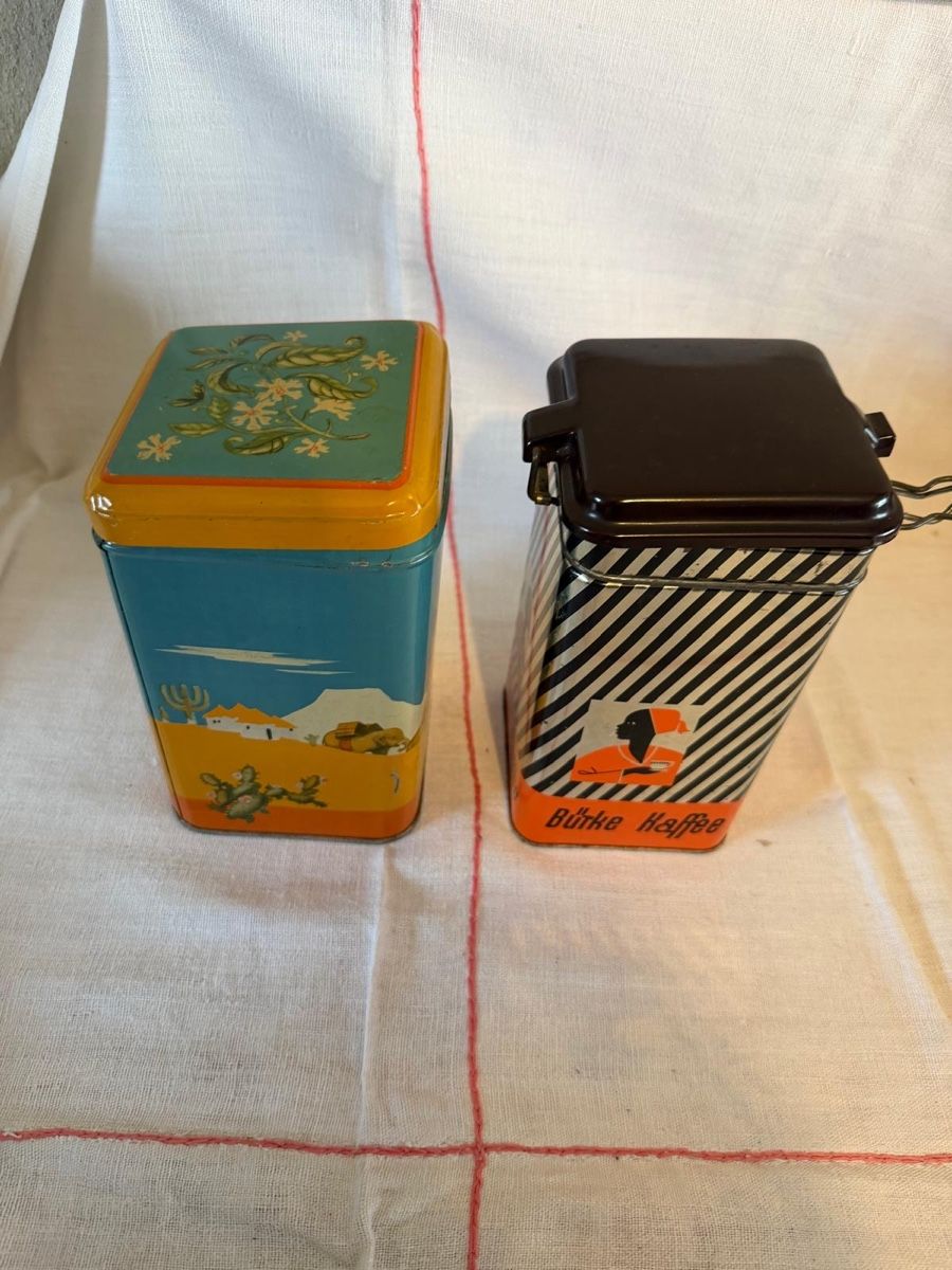 Tutte le decorazioni: Alte Blech Kaffeedosen – Usato da Guntmadingen venduto da MichelleAD