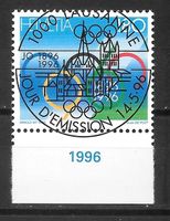 Nr. 895 mit ET Vollstempel Lausanne 14.5.1996