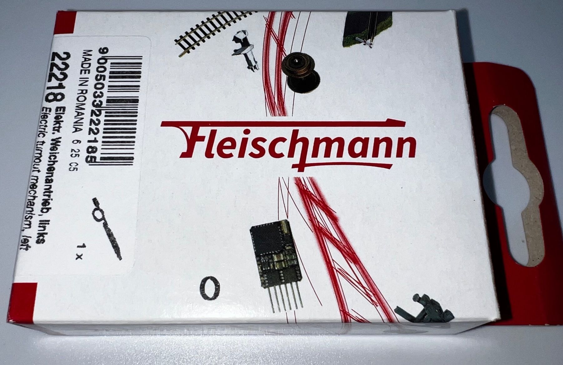Roco Trains électriques: Roco /Fleischmann, elektr. Weichenantrieb Links (22218) – Neuf avec emballage d'origine à Basel par jonnyhaas