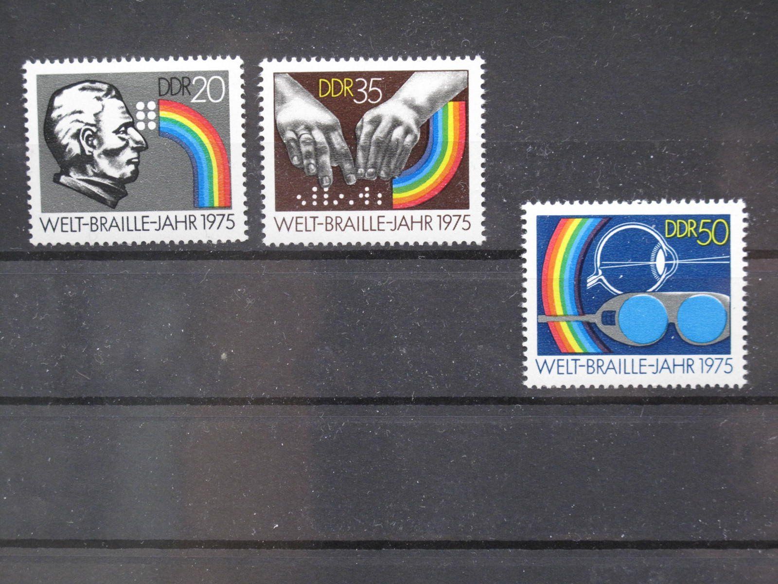 Tutti i francobolli: DDR 1975  Braille ** – Usato da Wil SG venduto da fva01