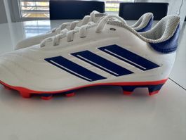 Fussballschuhe Adidas Copa Pure Weiss/Blau/Rot Gr.35