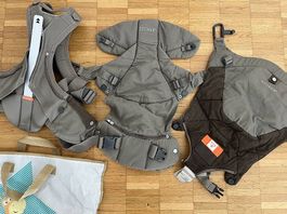 Stokke Babytrage vorne und hinten