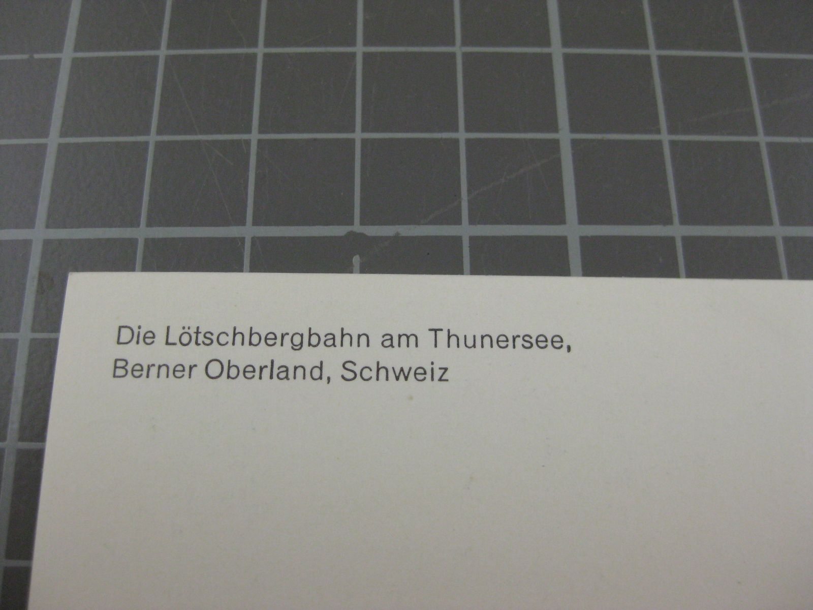 Cartoline postali: Thunersee mit BLS Zug – Usato da Malters venduto da Marosko 2