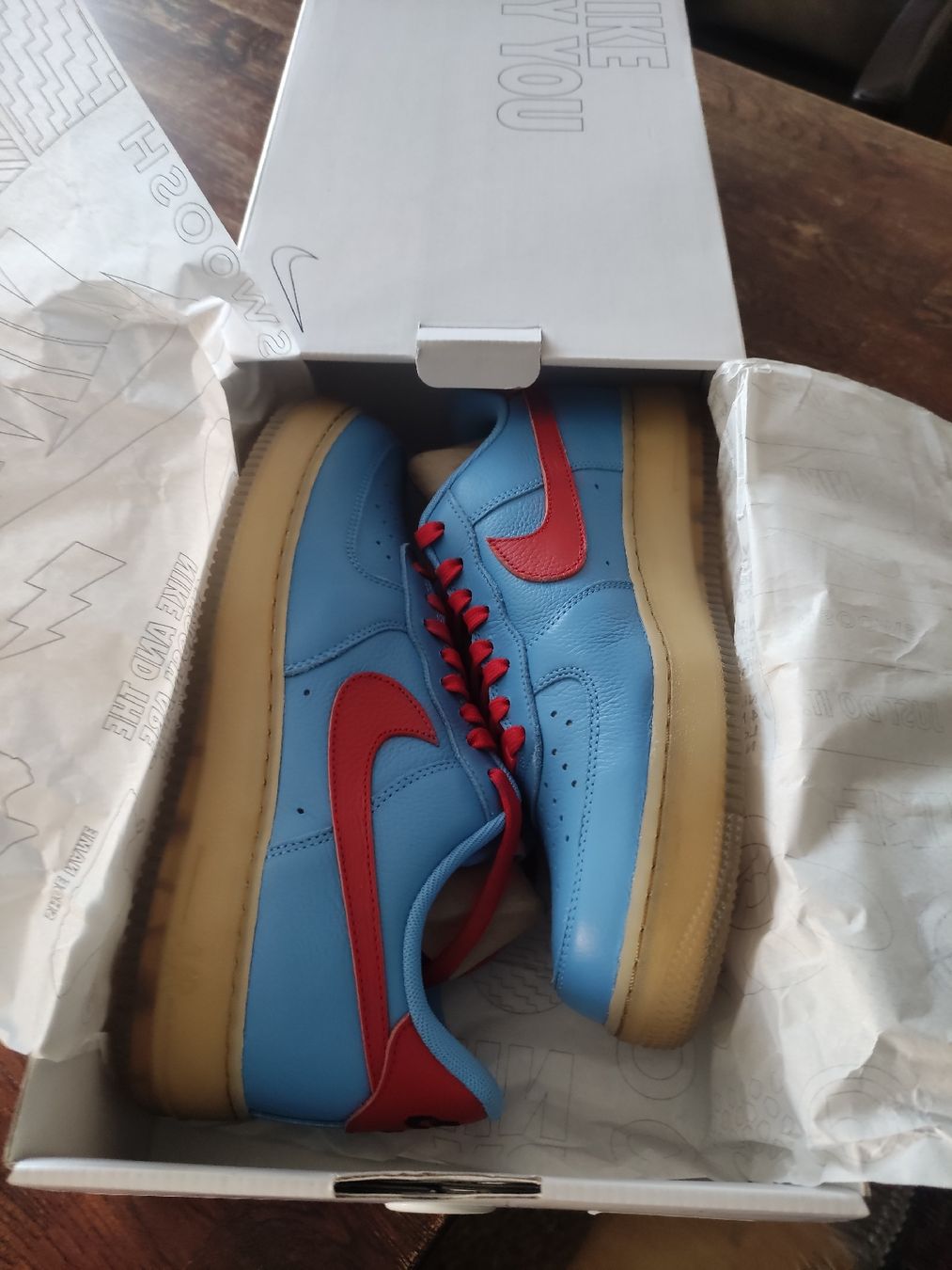 Nike Scarpe da uomo: Nike Air force one , AFD Custom 43 – Nuovo e nell'imballaggio originale da Goldach venduto da M.H.Industries 3