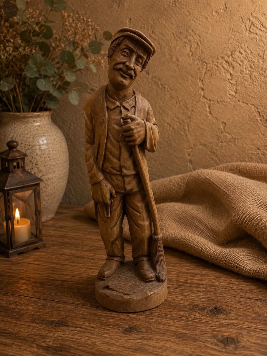 Figuren: Handgeschnitzte Holzfigur – Neu (gemäss Beschreibung) aus Sevelen von tracy95