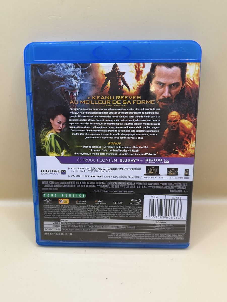 Alle DVDs: Blu-ray 47 Ronin Keanu Reeves – Gebraucht aus Genève von sho_67qj 1