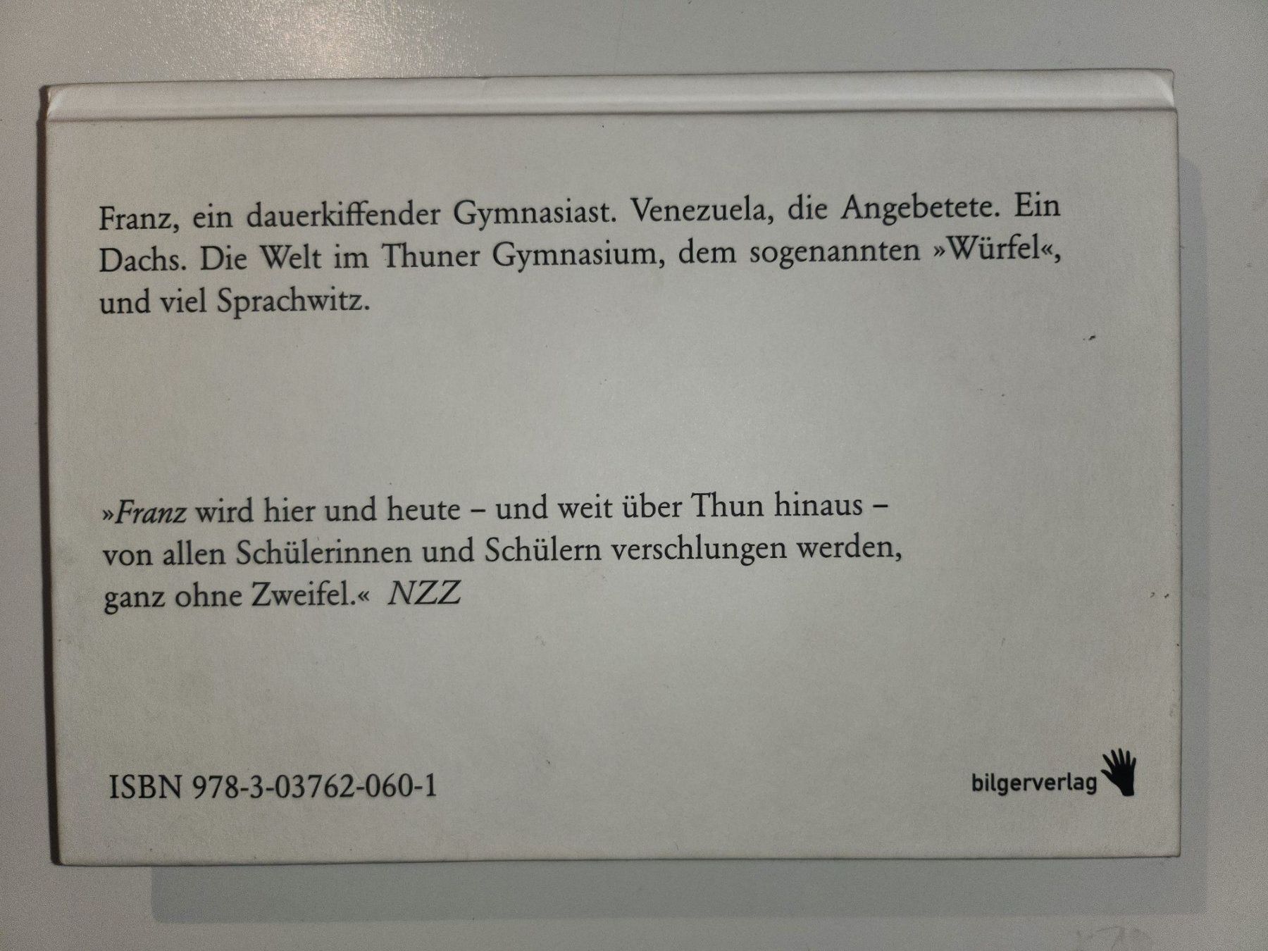 Libri: Ch. Simon: Franz oder Warum Antilopen nebeneinander laufen – Usato da Dietikon venduto da Buchantiqdietikon 1