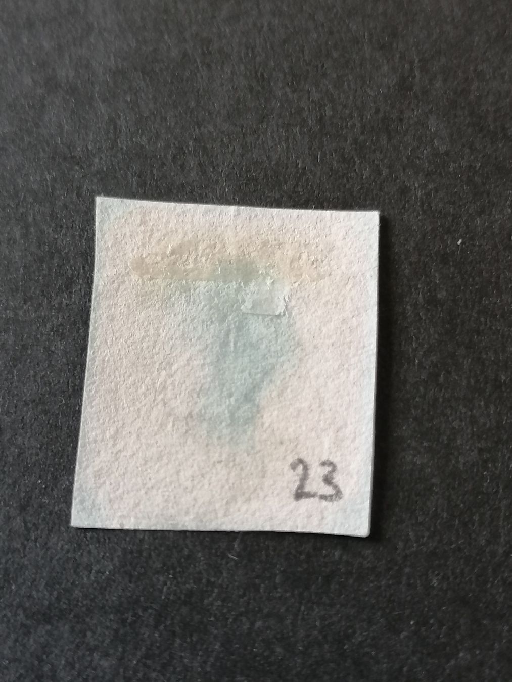 Tutti i francobolli: One Penny red 1841, Platte 23 – Usato da Happerswil venduto da tschergi 1