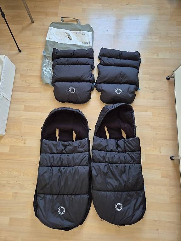 Bugaboo Schlafsäcke: 2x Bugaboo High Performance Foot Muff - Fusssack schwarz – Gebraucht aus Zürich von k-fu