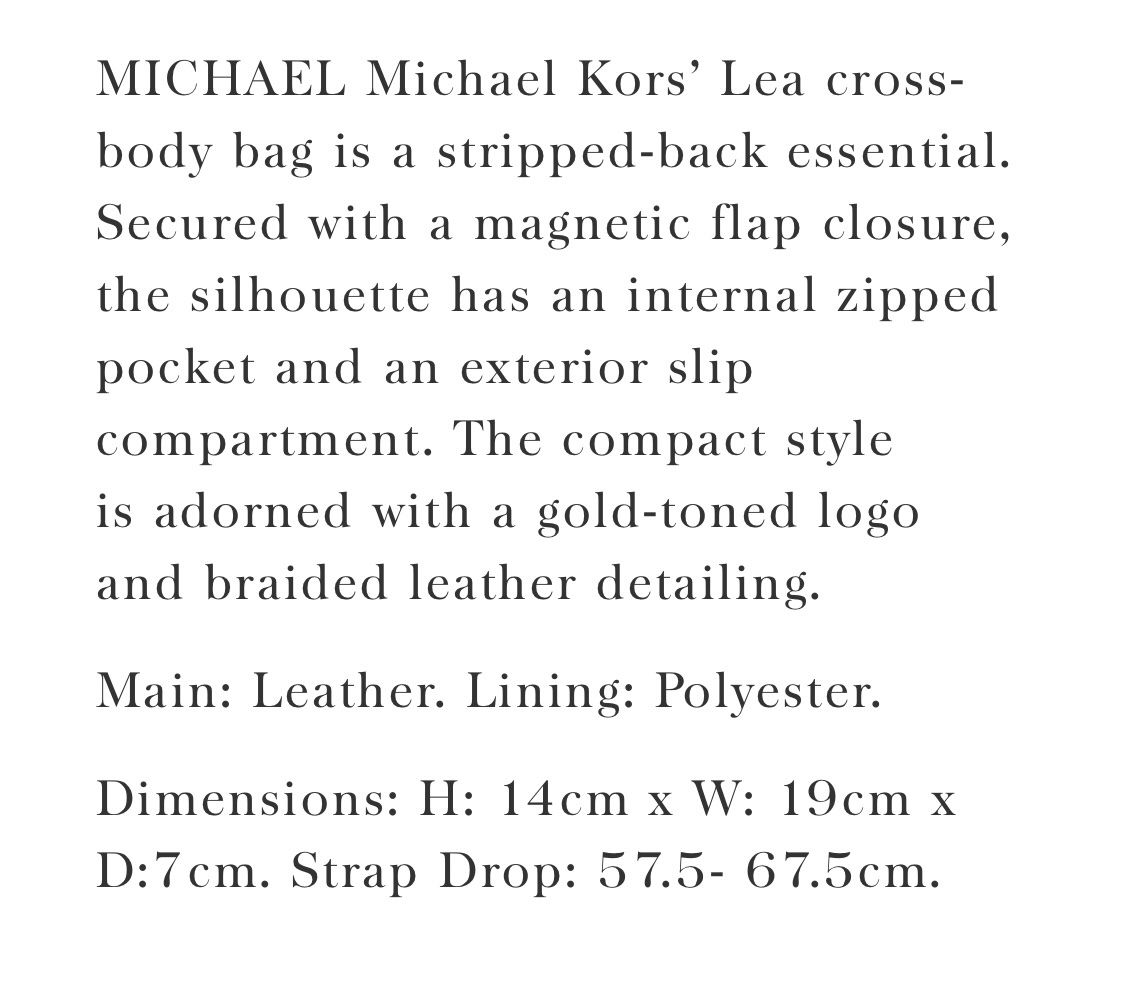 Michael Kors Borse da donna: Michael Kors LEA geranium. Crossbody. NEW. – Nuovo e nell'imballaggio originale da Zürich venduto da lar_8826 9