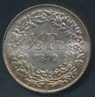 50 Rp. 1879 unzirkuliert