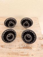 4 kleine Gugelhupf Formen zum Backen oder Deko