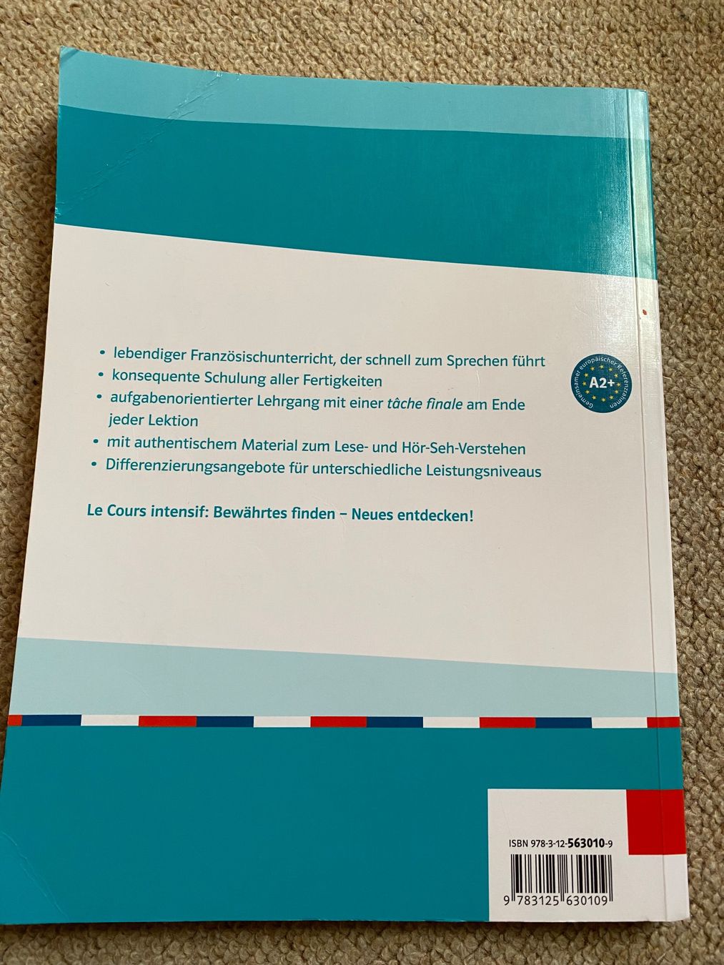 Livres: Le Cours intensif 2 – D'occasion à Ebmatingen par 777_cq5g 1