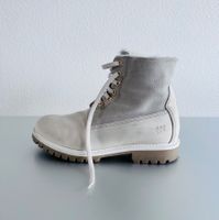 Weinbrenner leather Boots size 40 beige light grey warm