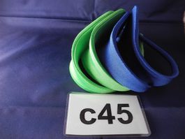 4 Stück C-String, blau und grün, Nr. c45