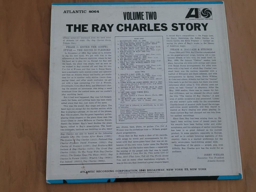 Dischi in vinile: LP  Ray Charles – Usato da Martigny venduto da MZ-67 1