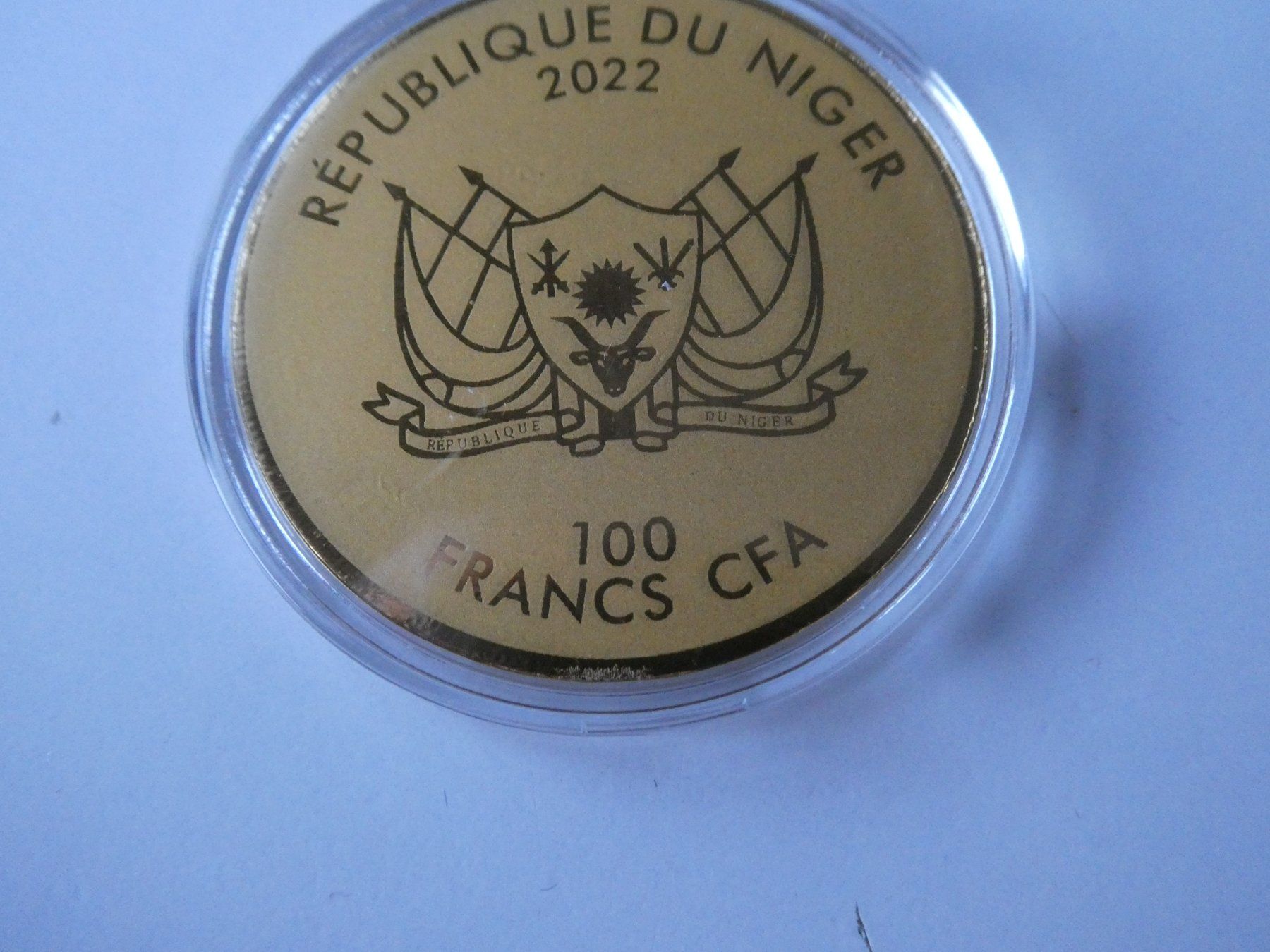 Tutti le monete: Niger 2022 100 Francs, Double Eagle, 1/200 Oz Feingold .999 – Nuovo (secondo la descrizione) da Hinterforst venduto da Rohusri 2