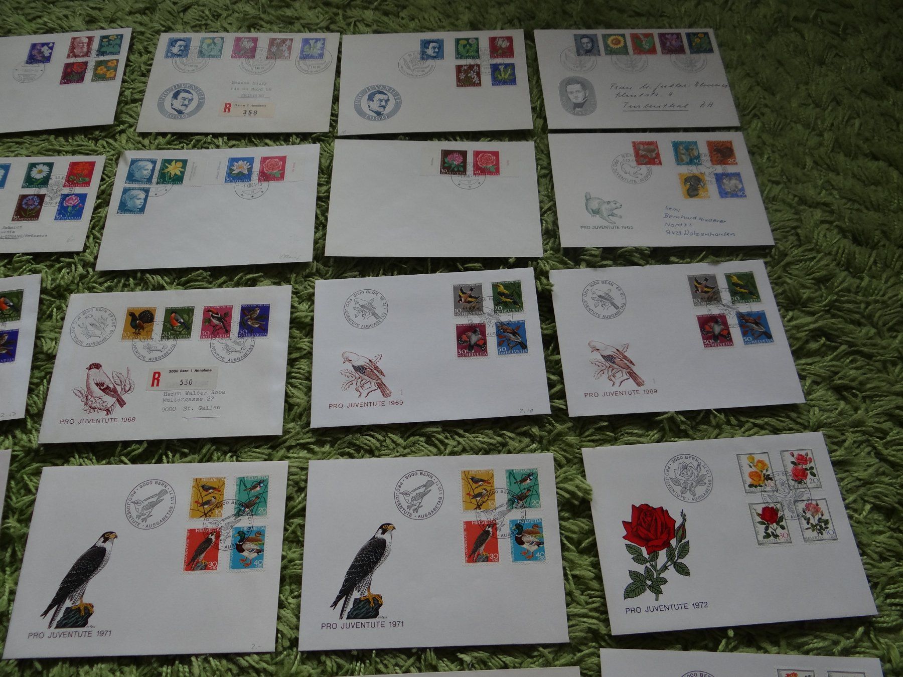 Tutti i francobolli: Pro Juventute FDC 1958-1991 ab CHF 1.-- – Usato da Kriens venduto da Na4 2