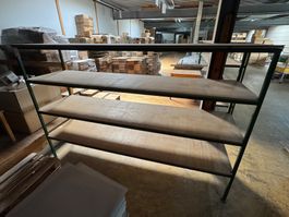 523 Lagerregal L=256cm T=66cm H=171cm aus Liquidation