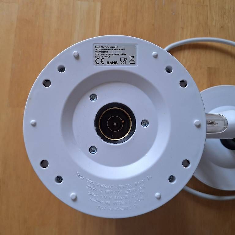 Rotel Bollitori: Rotel Wasserkocher 1L – Usato da Solothurn venduto da Nojted 4