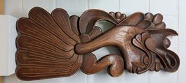 Holz   Bild     70x30x3  cm