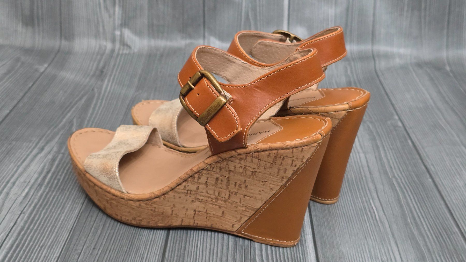Scarpe da donna: Marina Seval Wedges - 40 - in Kork Optik – Nuovo (secondo la descrizione) da Thalwil venduto da VitaMini 6