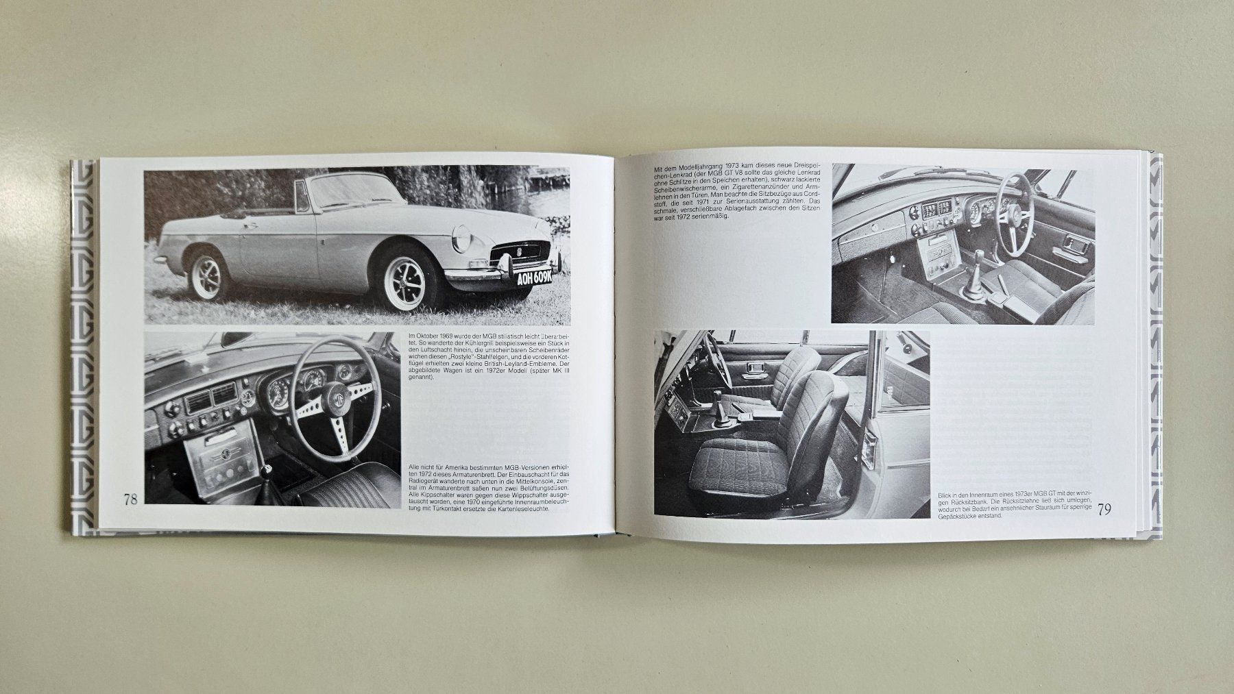 Livres: Oldtimer Buch: Der MGA, MGB & MGC – D'occasion à Birmenstorf AG par Airea 1
