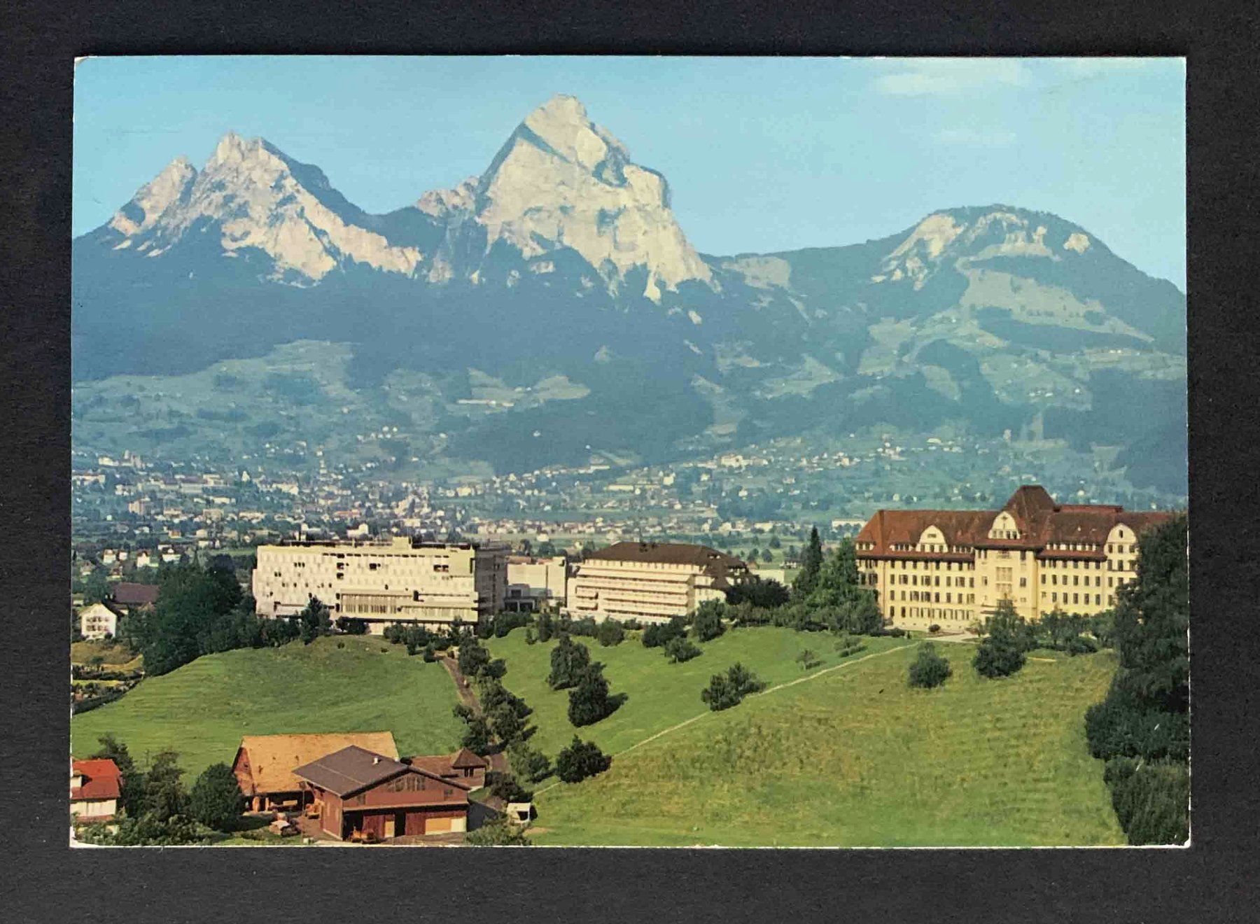 Ansichtskarten: AK Institut Ingenbohl Mutterhaus Schwesternkrankenhaus There – Gebraucht aus Goldau von artelier1
