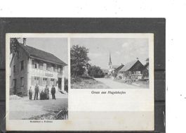 TG Gruss aus Hugelshofen 1909 mit Rest.z.Frohsinn