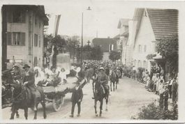Glockenweihe im Kanton LU Wo? echt Foto ca. 1930  Motiv