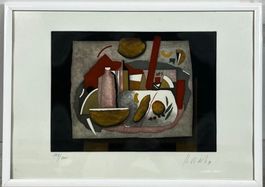 Karl Korab (1937) Radierung, Handsigniert