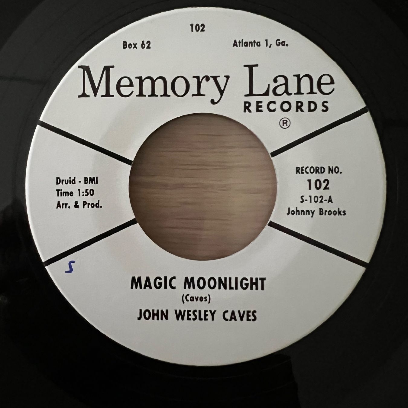 Dischi in vinile: John Wesley Caves - Magic Moonlight / 1. US-Press. 1974 – Usato da Gais venduto da soundcave57