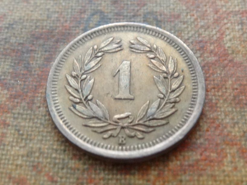 Toutes les monnaies: 1 Rp. 1909  (B) – D'occasion à Romanel-sur-Lausanne par Swift13 1