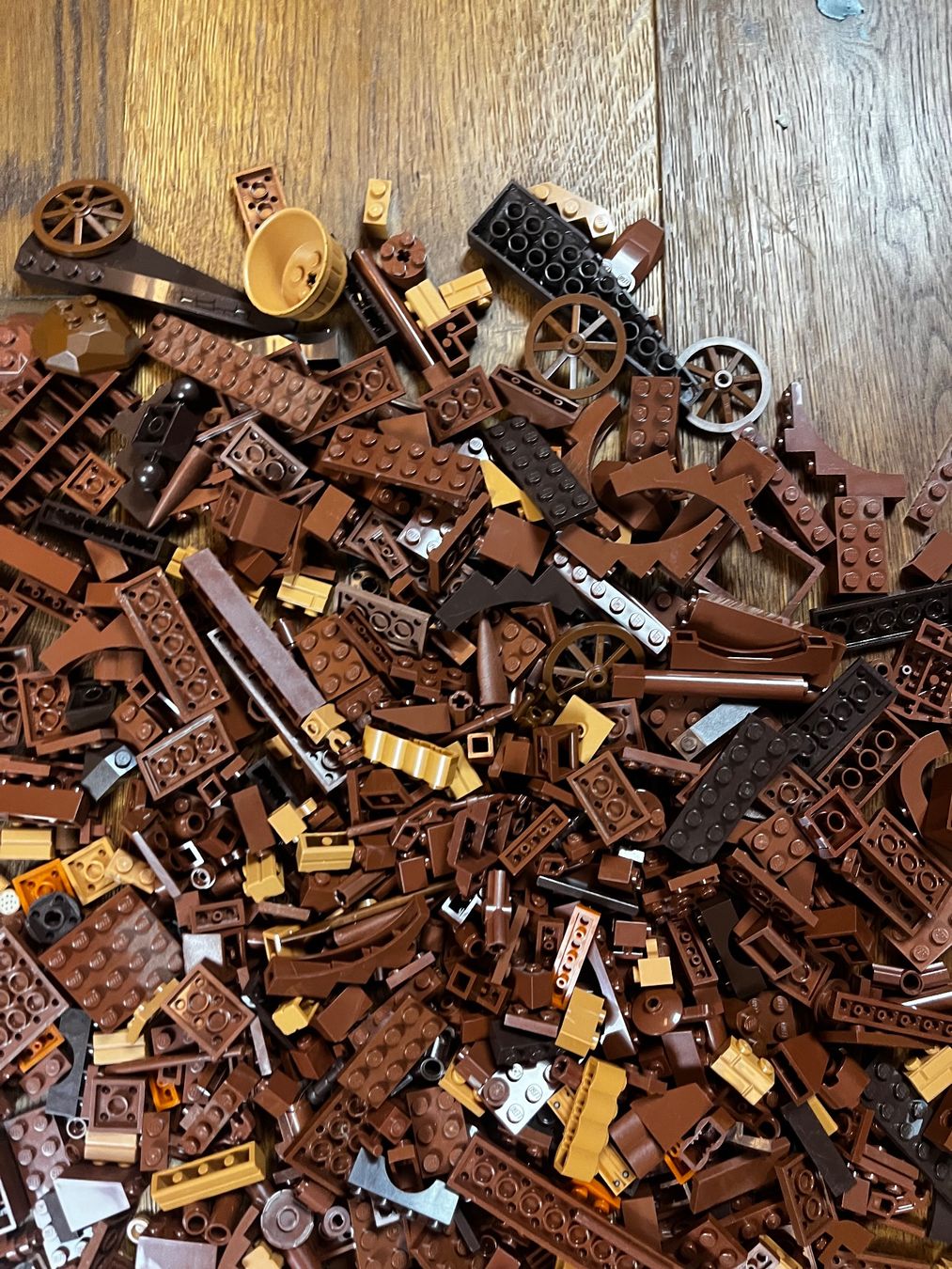 Lego Giocattoli: Lego diverse dunkel braune Teile – Usato da lindau venduto da Technick 3