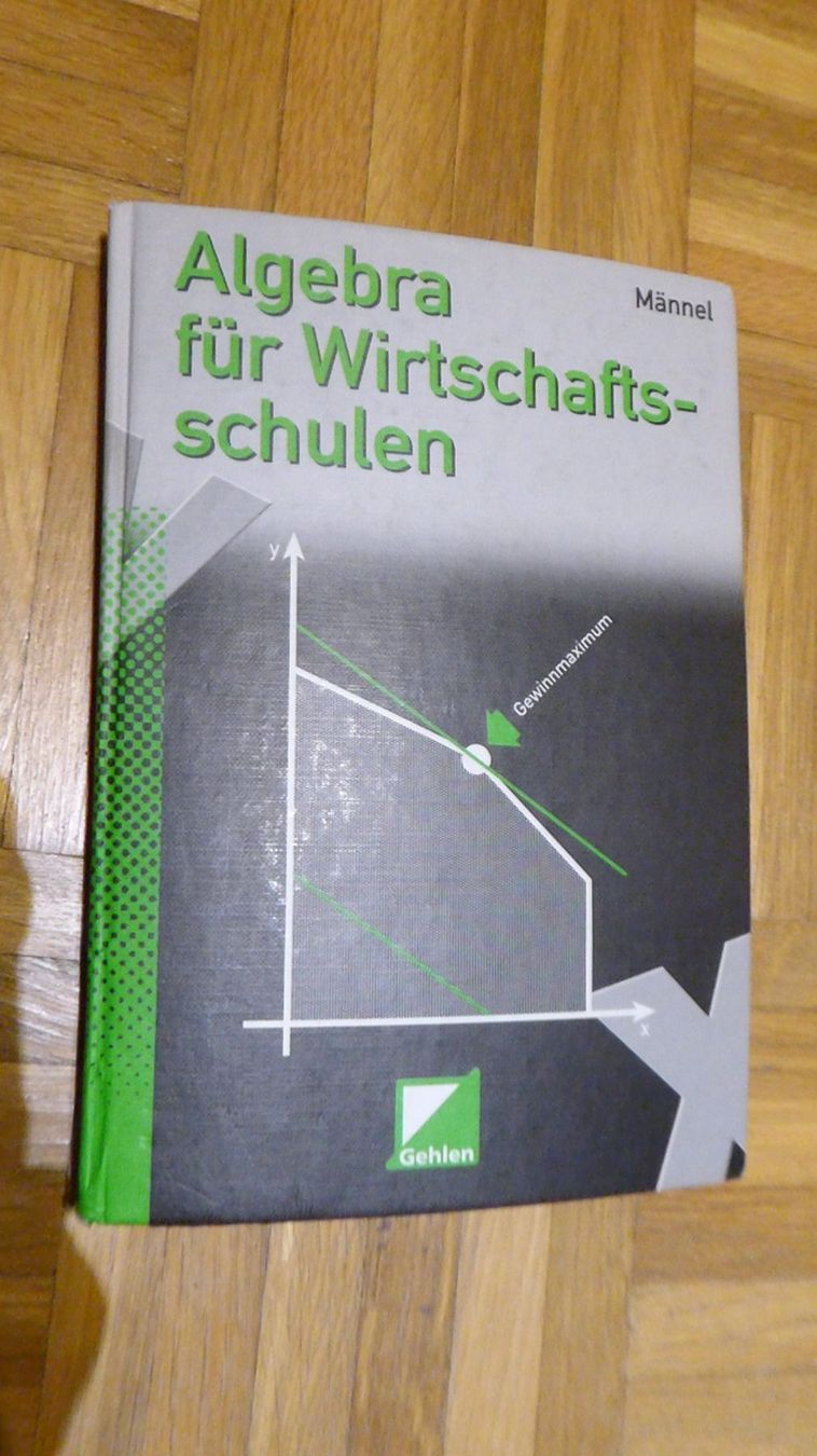 Libri: Algebra Buch _ Rolf Männel_Gehlen – Usato da Brislach venduto da hueg54