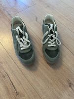 Sneaker Peso Grösse 44, Pine green Wildleder Zustand NEU